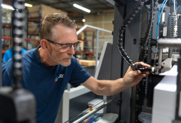 Pressman working
